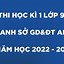 Đề Thi Học Kì 1 Tiếng Anh Lớp 9 Global Success