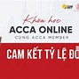 Học Acca Bao Nhiêu Tiền